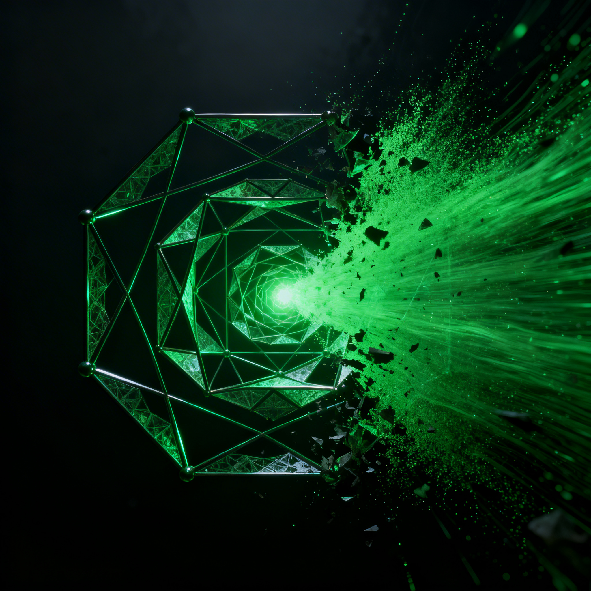 Sacred geometry emerging from void